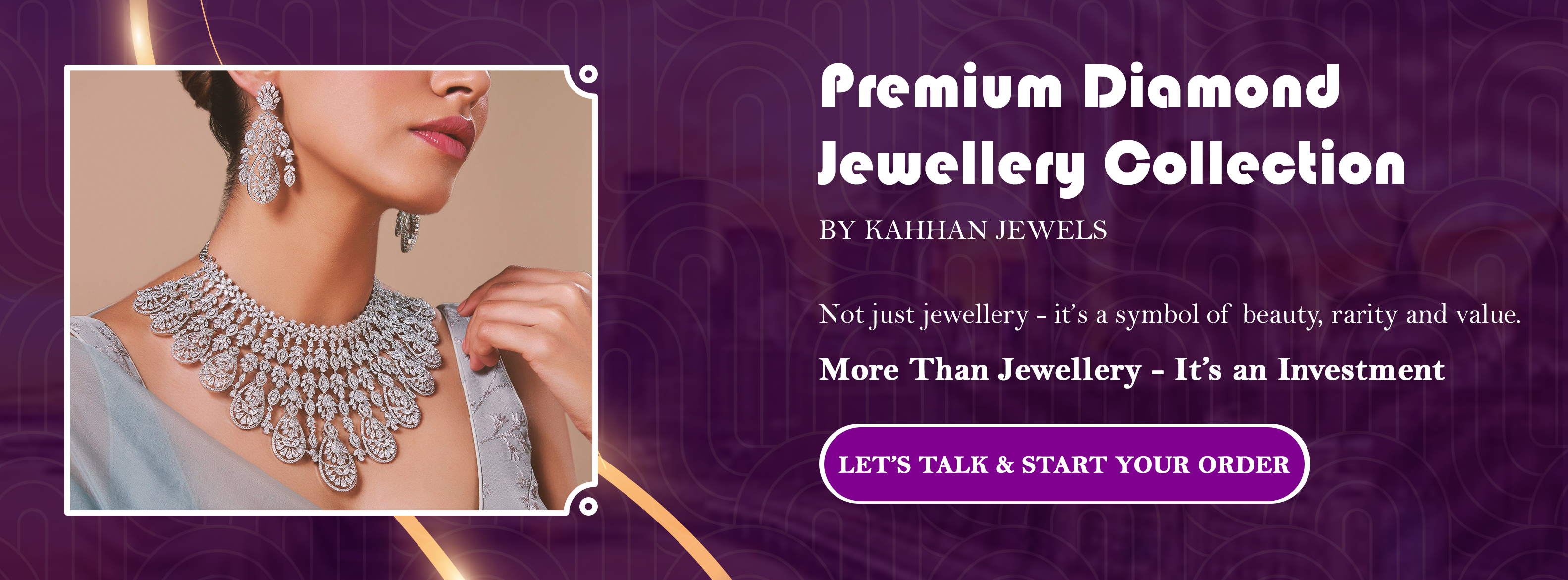 Premium Collection of Diamond Jewellery by Kahaan Jewels