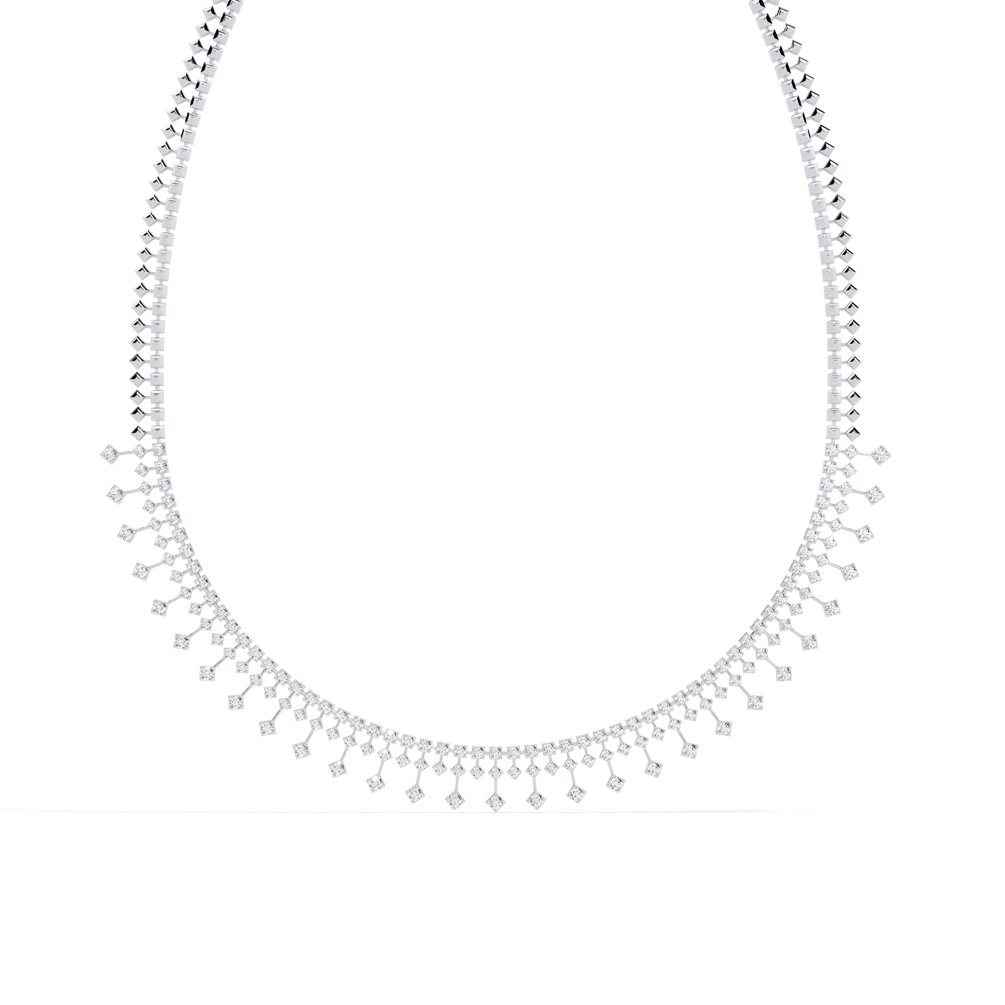 Dazzling diamond necklace