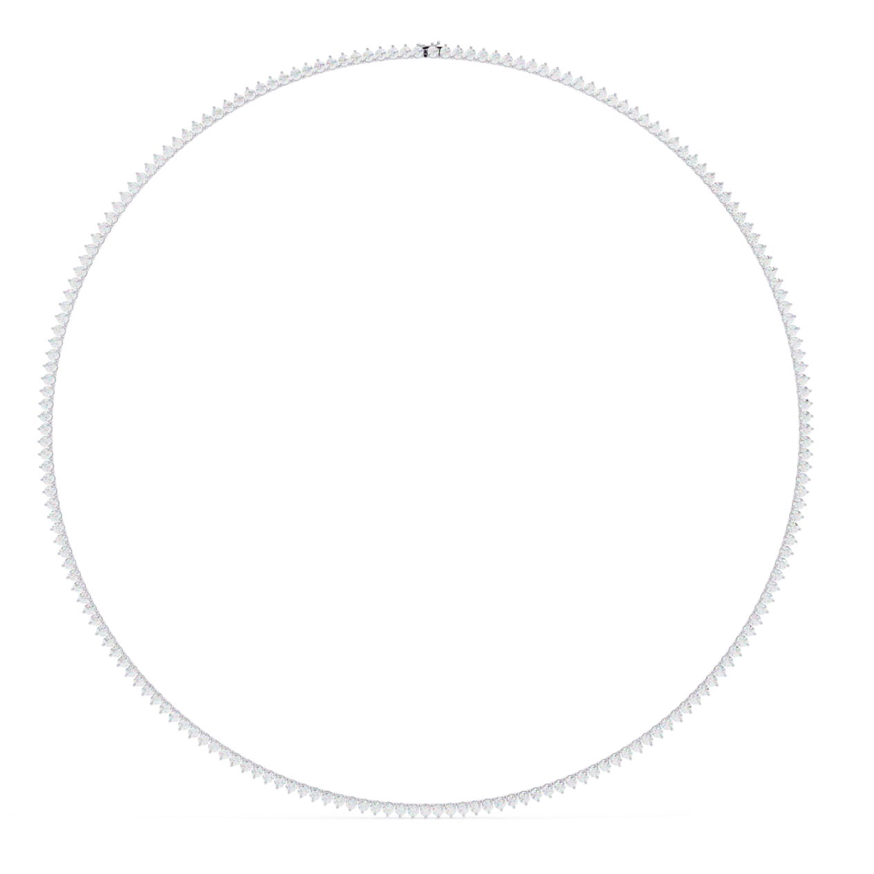 Tennis Brillant cut Necklace 