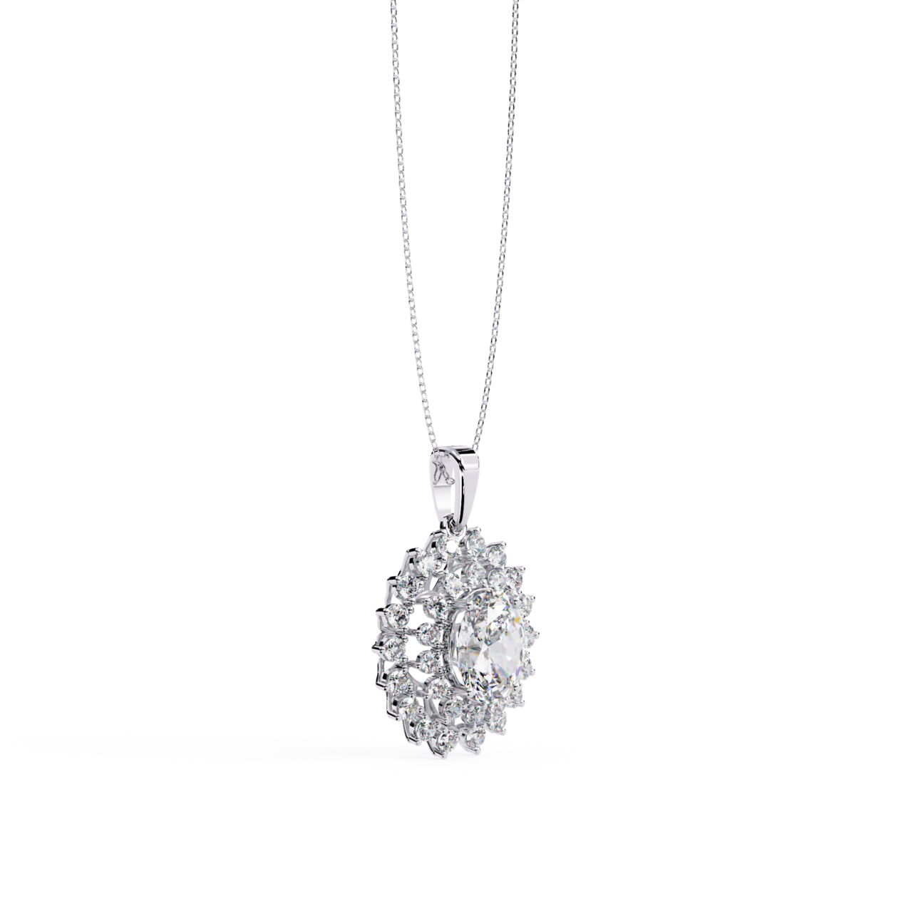 Cluster halo pendent